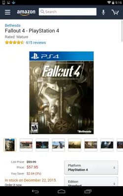 Amazon for Tablets android App screenshot 2