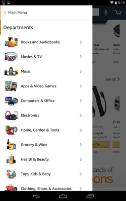 Amazon for Tablets android App screenshot 4